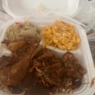L-7. Brn. Stew Chicken Lunch