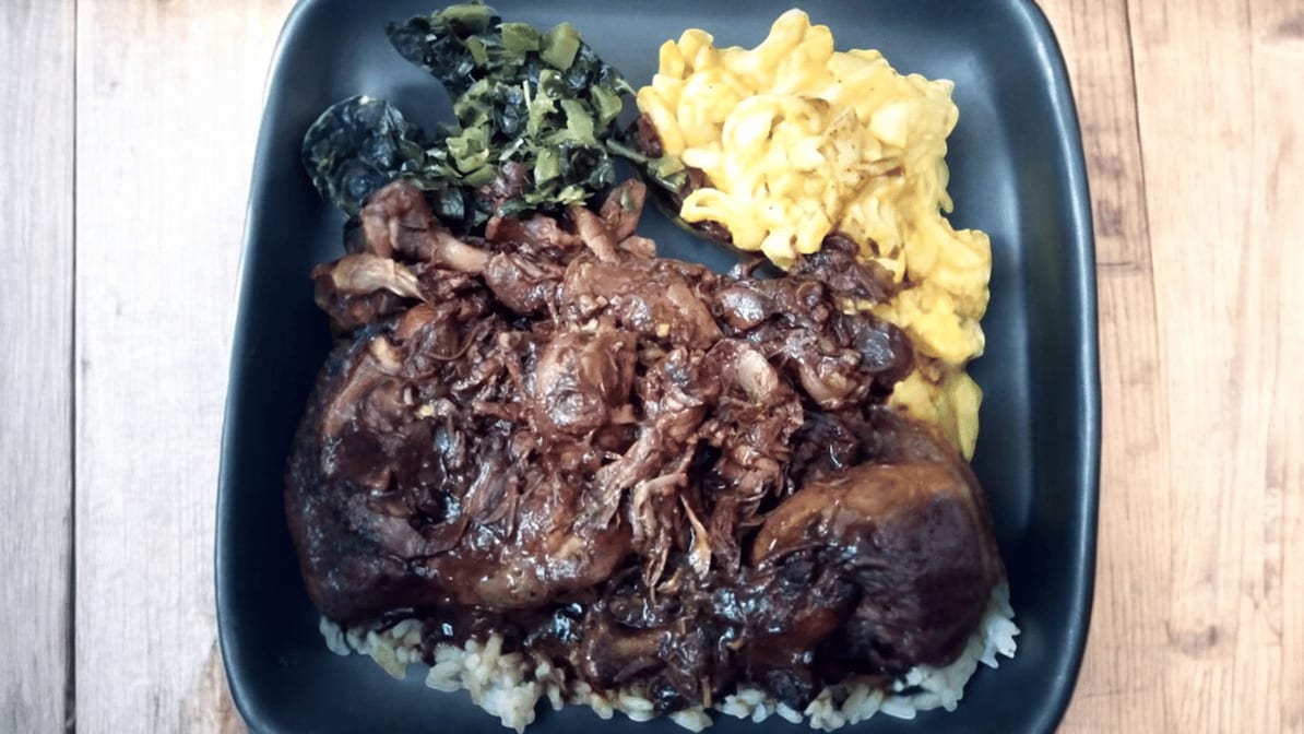 D-3. Brown Stew Chicken.
