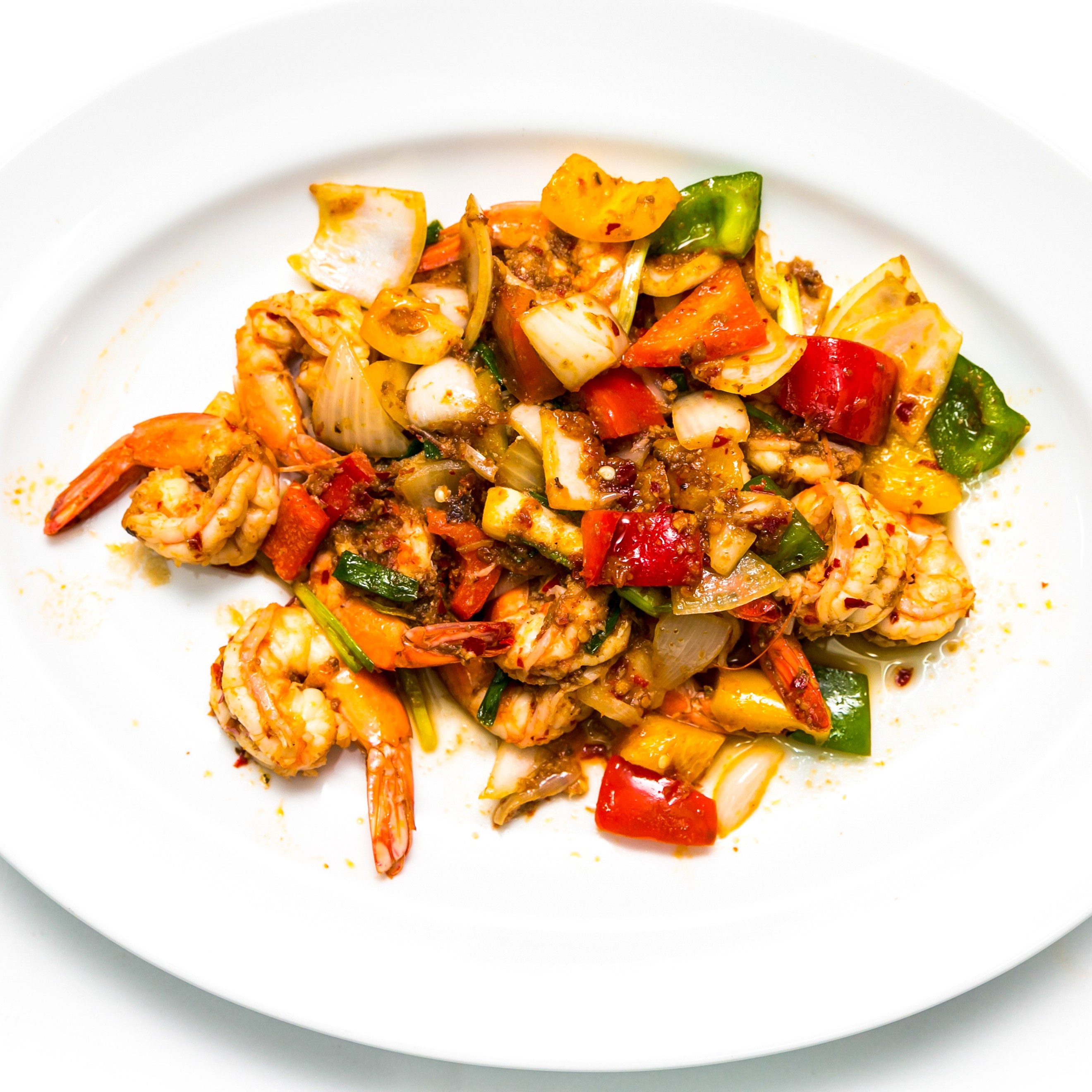 D-15. Stir Fry Shrimp.